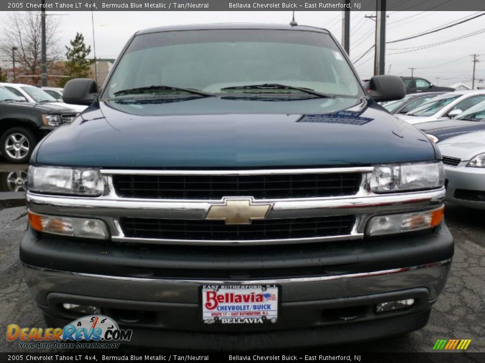 2005 Chevrolet Tahoe LT 4x4 Bermuda Blue Metallic / Tan/Neutral Photo #2