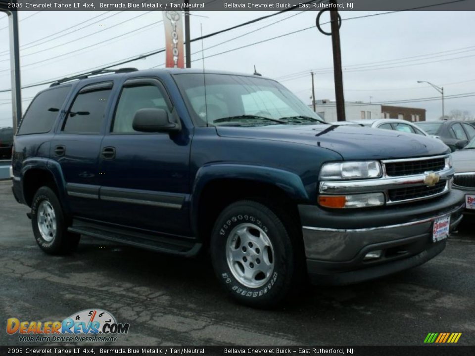2005 Chevrolet Tahoe LT 4x4 Bermuda Blue Metallic / Tan/Neutral Photo #3