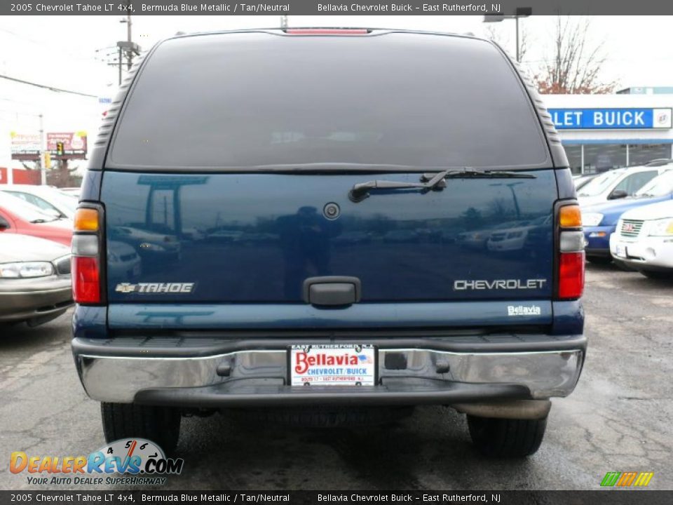 2005 Chevrolet Tahoe LT 4x4 Bermuda Blue Metallic / Tan/Neutral Photo #5