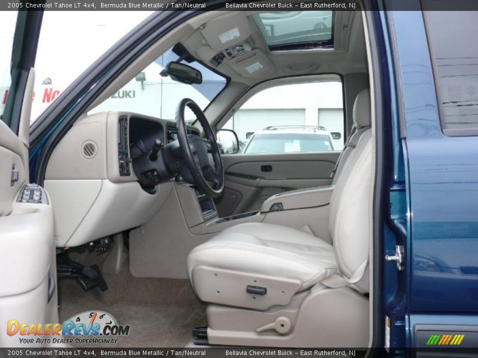 2005 Chevrolet Tahoe LT 4x4 Bermuda Blue Metallic / Tan/Neutral Photo #7