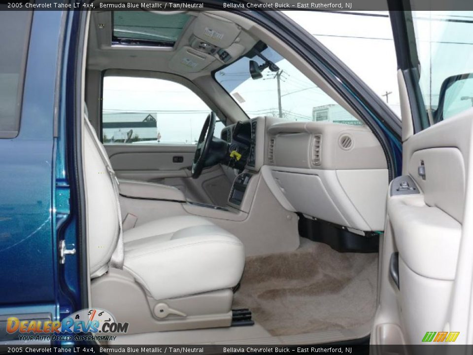 2005 Chevrolet Tahoe LT 4x4 Bermuda Blue Metallic / Tan/Neutral Photo #8