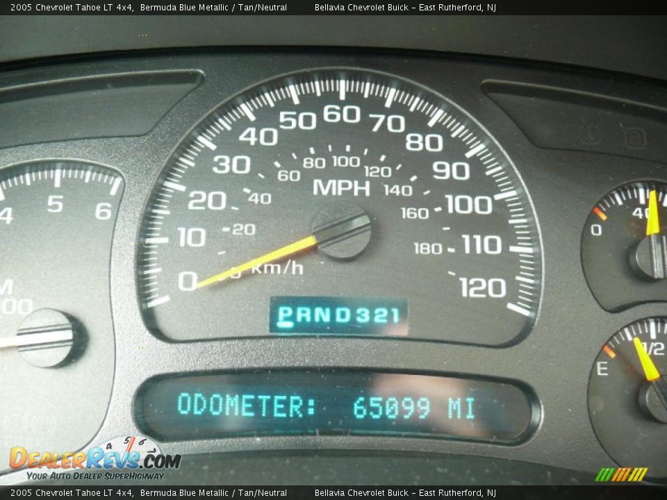 2005 Chevrolet Tahoe LT 4x4 Bermuda Blue Metallic / Tan/Neutral Photo #11
