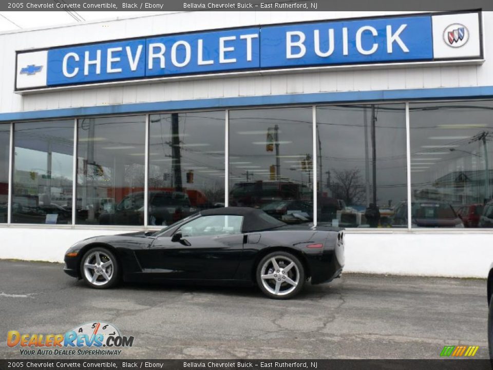 2005 Chevrolet Corvette Convertible Black / Ebony Photo #1