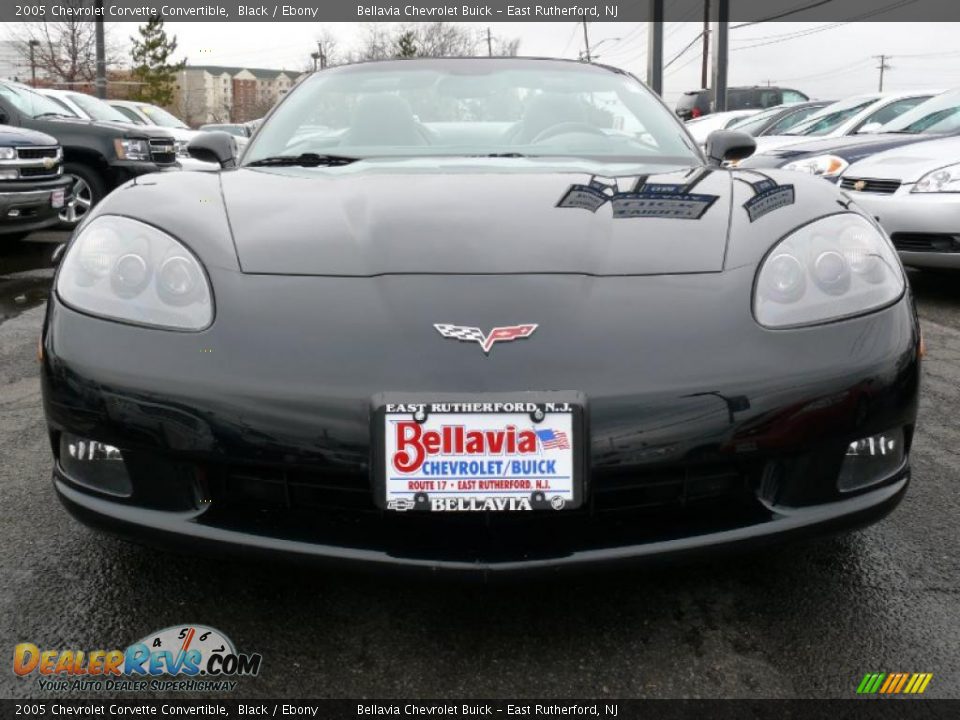 2005 Chevrolet Corvette Convertible Black / Ebony Photo #3