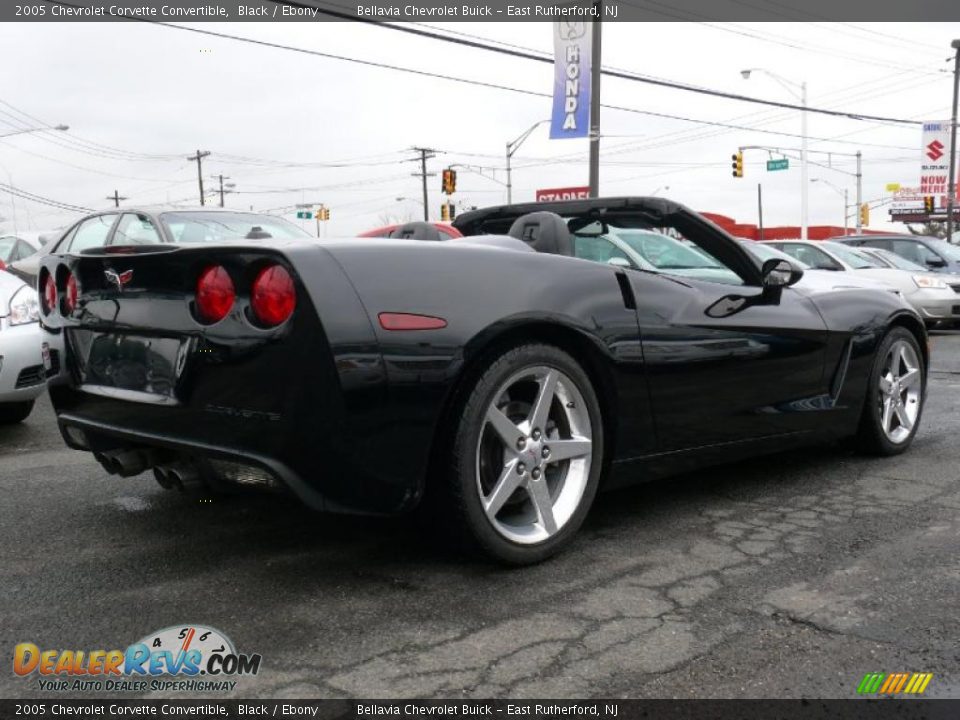 2005 Chevrolet Corvette Convertible Black / Ebony Photo #5