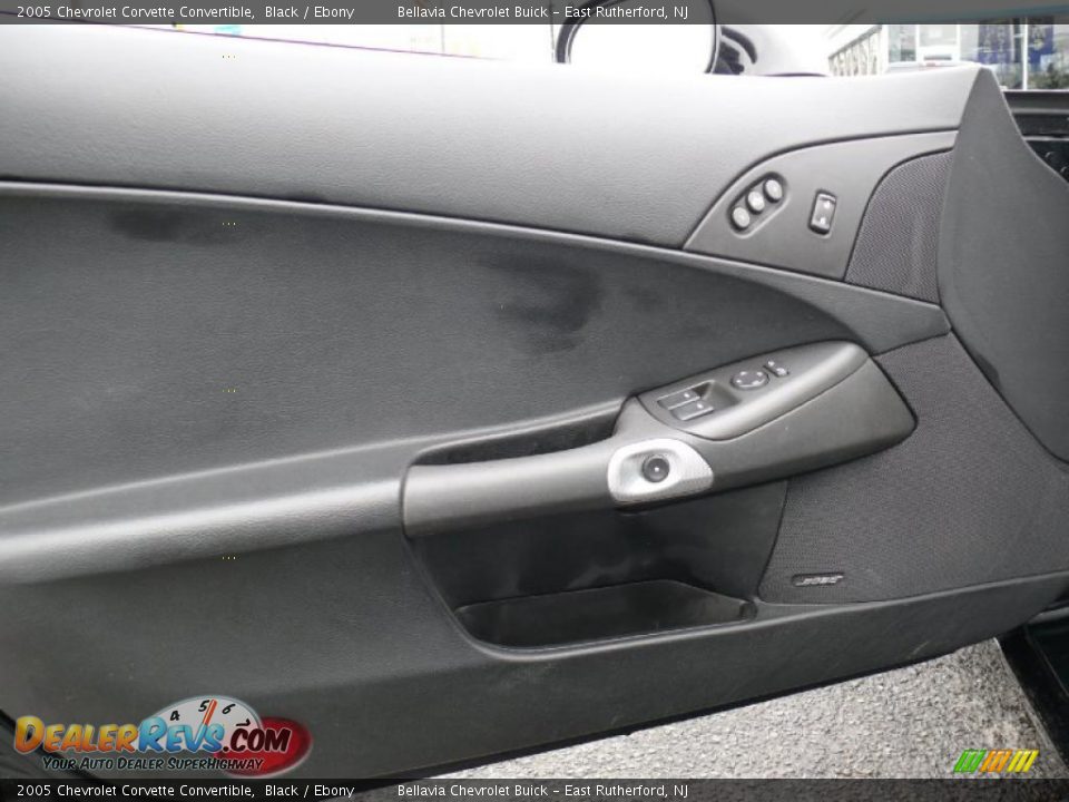 2005 Chevrolet Corvette Convertible Black / Ebony Photo #7