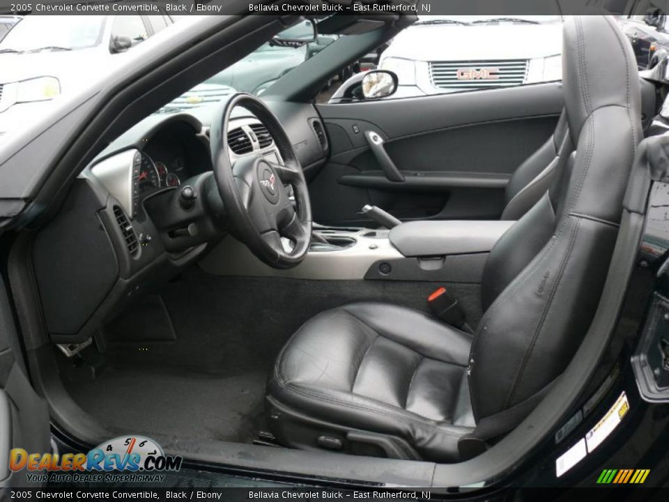 2005 Chevrolet Corvette Convertible Black / Ebony Photo #8