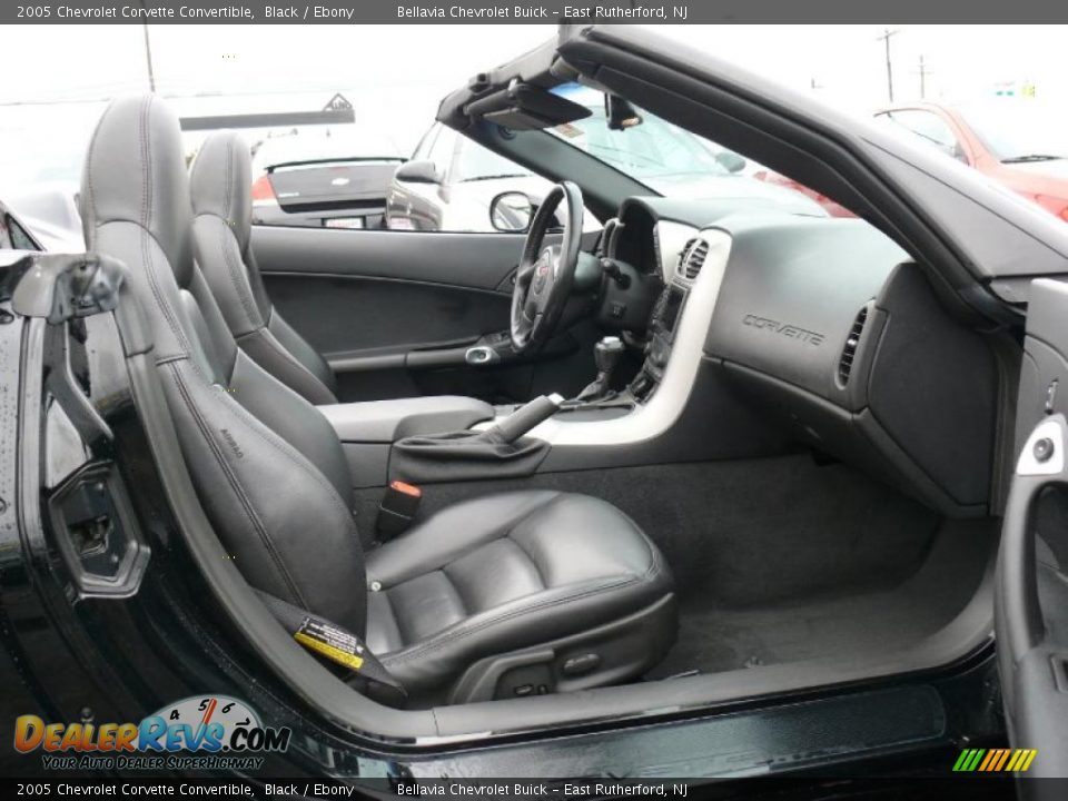 2005 Chevrolet Corvette Convertible Black / Ebony Photo #9