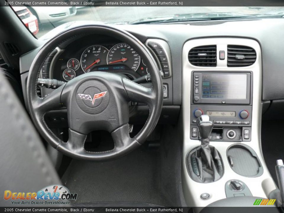 2005 Chevrolet Corvette Convertible Black / Ebony Photo #10