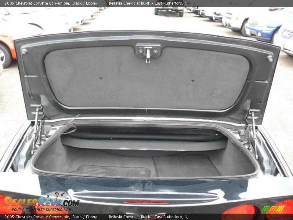 2005 Chevrolet Corvette Convertible Black / Ebony Photo #14