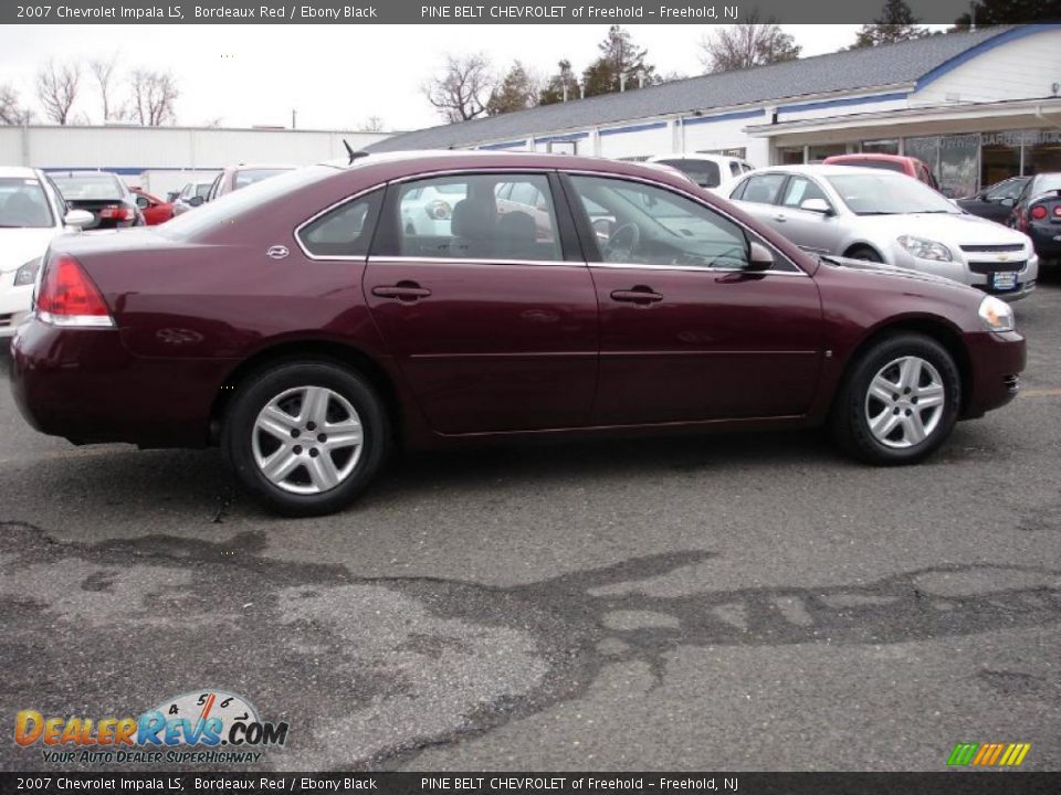 2007 Chevrolet Impala LS Bordeaux Red / Ebony Black Photo #7