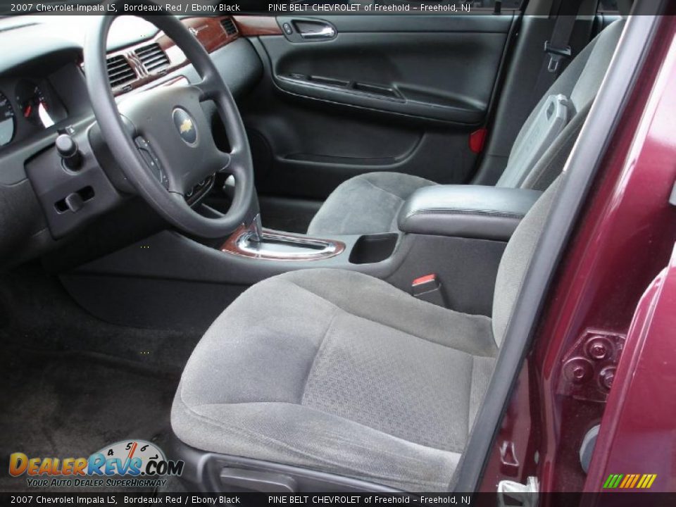 2007 Chevrolet Impala LS Bordeaux Red / Ebony Black Photo #11