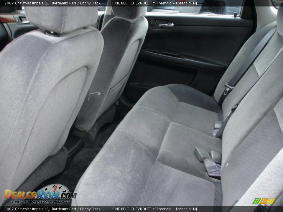 2007 Chevrolet Impala LS Bordeaux Red / Ebony Black Photo #13