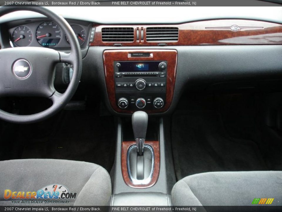 2007 Chevrolet Impala LS Bordeaux Red / Ebony Black Photo #14
