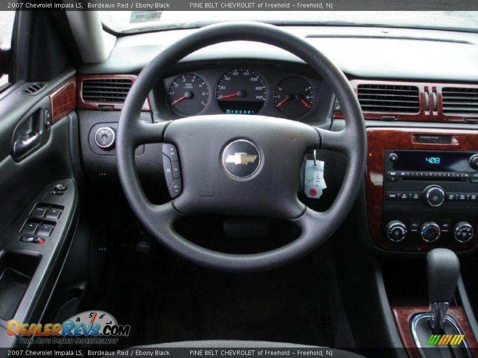 2007 Chevrolet Impala LS Bordeaux Red / Ebony Black Photo #15