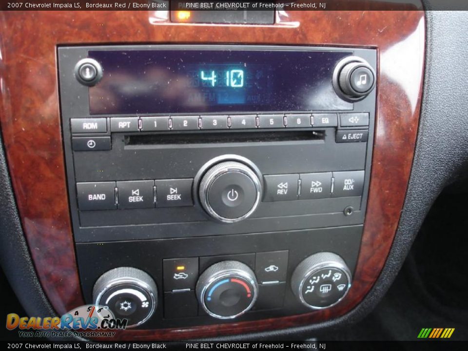2007 Chevrolet Impala LS Bordeaux Red / Ebony Black Photo #16