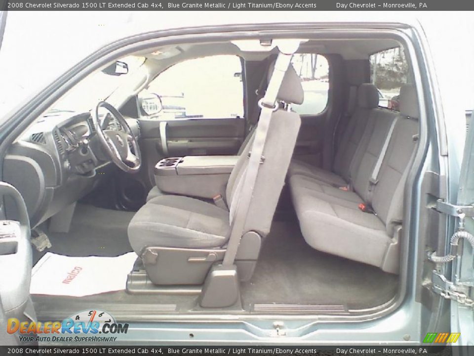 2008 Chevrolet Silverado 1500 LT Extended Cab 4x4 Blue Granite Metallic / Light Titanium/Ebony Accents Photo #6