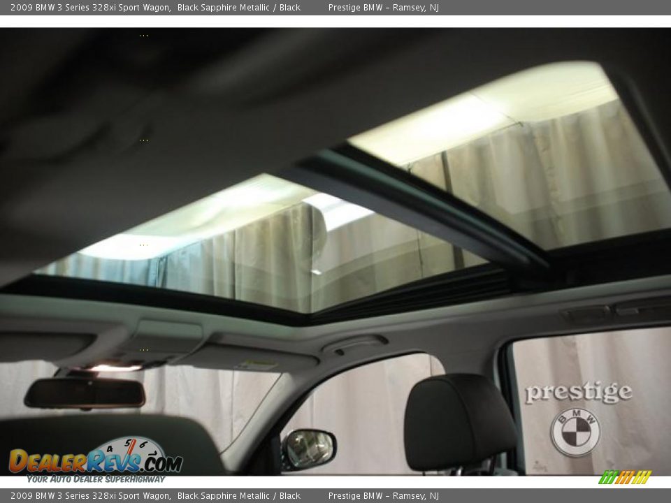 2009 BMW 3 Series 328xi Sport Wagon Black Sapphire Metallic / Black Photo #11