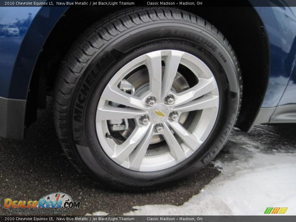 2010 Chevrolet Equinox LS Navy Blue Metallic / Jet Black/Light Titanium Photo #5