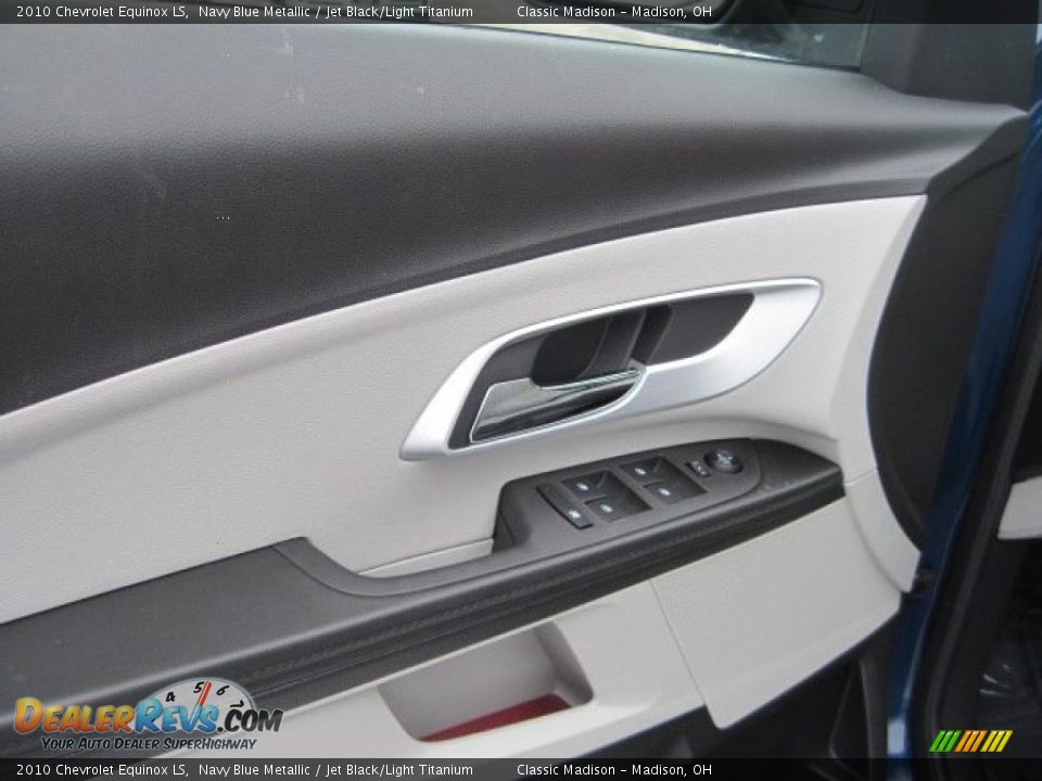 2010 Chevrolet Equinox LS Navy Blue Metallic / Jet Black/Light Titanium Photo #6