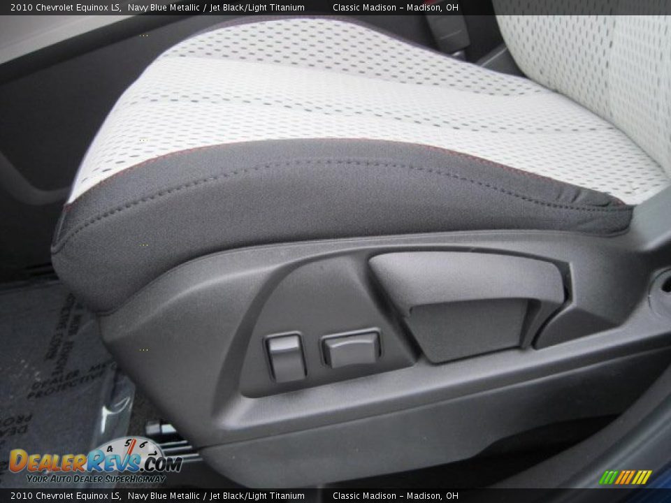 2010 Chevrolet Equinox LS Navy Blue Metallic / Jet Black/Light Titanium Photo #7