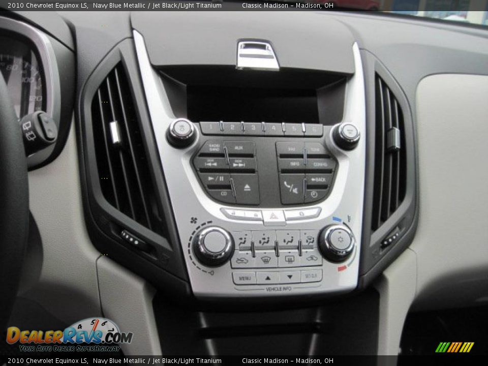 2010 Chevrolet Equinox LS Navy Blue Metallic / Jet Black/Light Titanium Photo #10