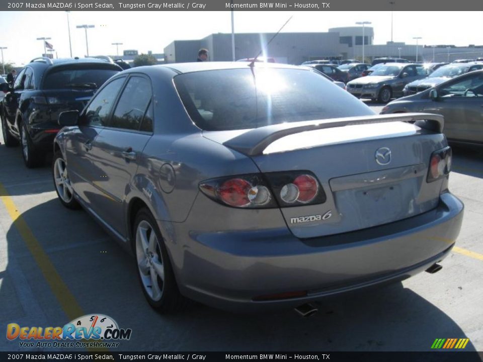 2007 Mazda MAZDA6 i Sport Sedan Tungsten Gray Metallic / Gray Photo #2