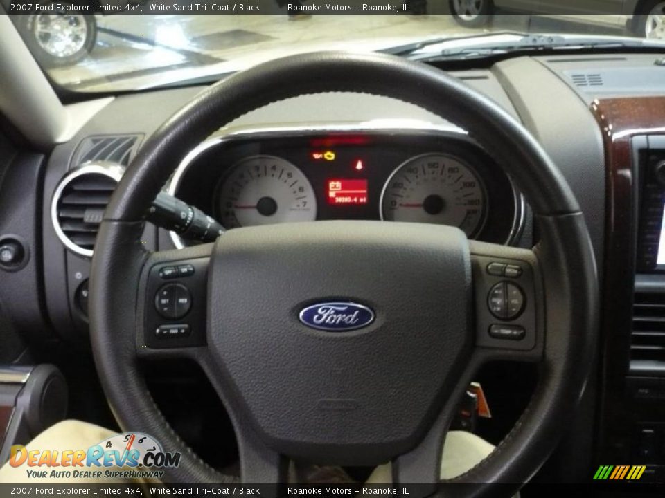 2007 Ford Explorer Limited 4x4 White Sand Tri-Coat / Black Photo #22