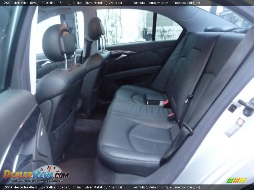 2004 Mercedes-Benz E 320 4Matic Sedan Brilliant Silver Metallic / Charcoal Photo #6