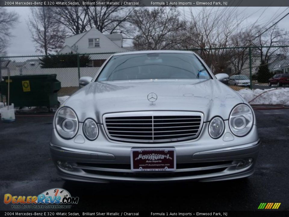 2004 Mercedes-Benz E 320 4Matic Sedan Brilliant Silver Metallic / Charcoal Photo #7