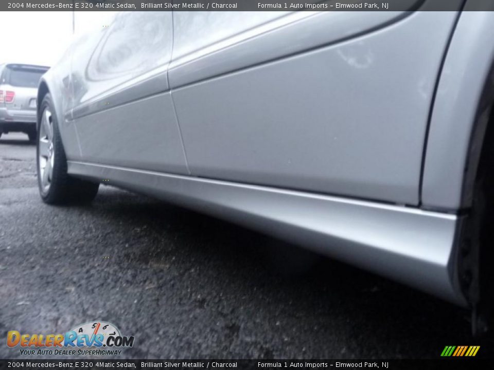 2004 Mercedes-Benz E 320 4Matic Sedan Brilliant Silver Metallic / Charcoal Photo #15