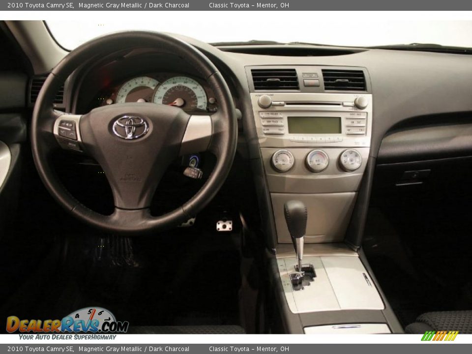 2010 Toyota Camry SE Magnetic Gray Metallic / Dark Charcoal Photo #22
