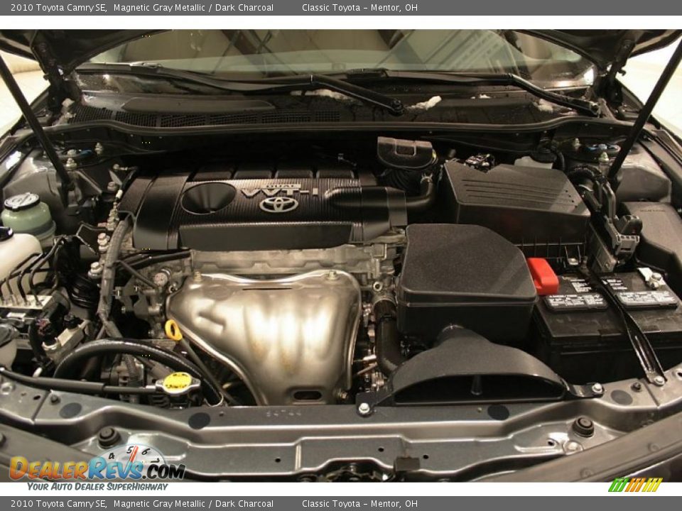 2010 Toyota Camry SE Magnetic Gray Metallic / Dark Charcoal Photo #24