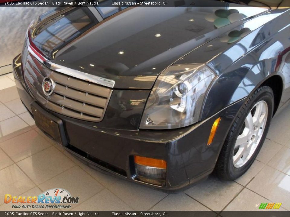 2005 Cadillac CTS Sedan Black Raven / Light Neutral Photo #7
