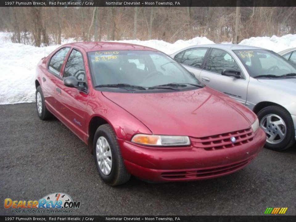 1997 Plymouth Breeze Red Pearl Metallic / Gray Photo #1