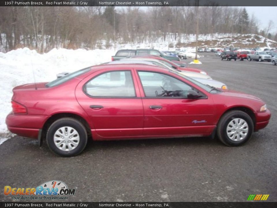 1997 Plymouth Breeze Red Pearl Metallic / Gray Photo #2