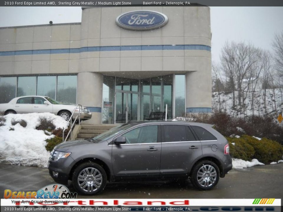 2010 Ford Edge Limited AWD Sterling Grey Metallic / Medium Light Stone Photo #1