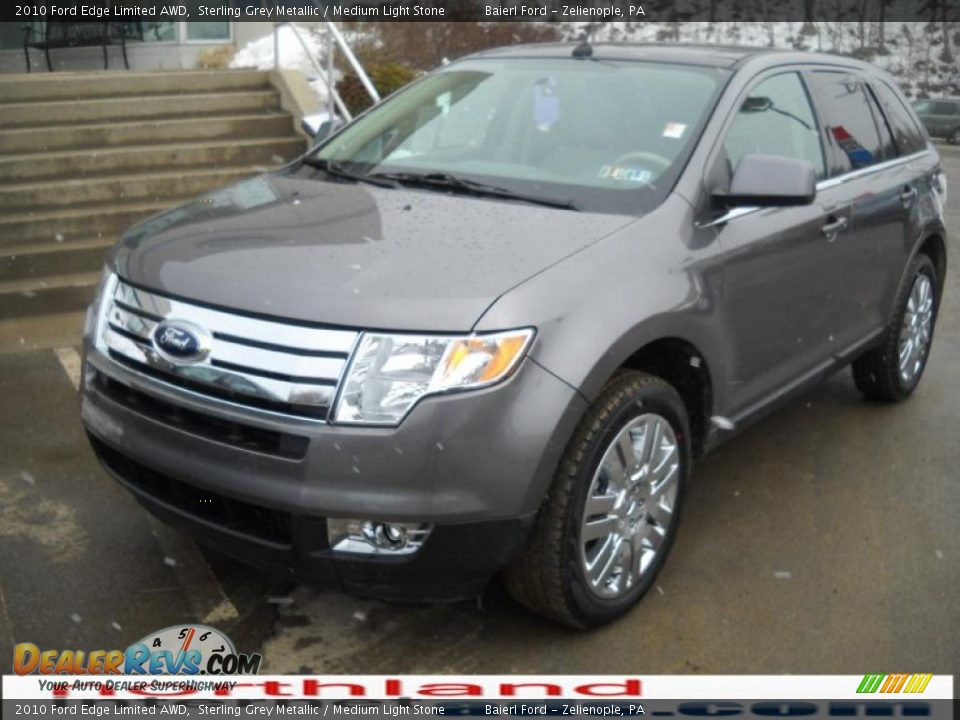 2010 Ford Edge Limited AWD Sterling Grey Metallic / Medium Light Stone Photo #2