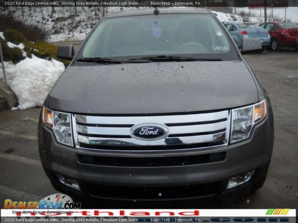 2010 Ford Edge Limited AWD Sterling Grey Metallic / Medium Light Stone Photo #3
