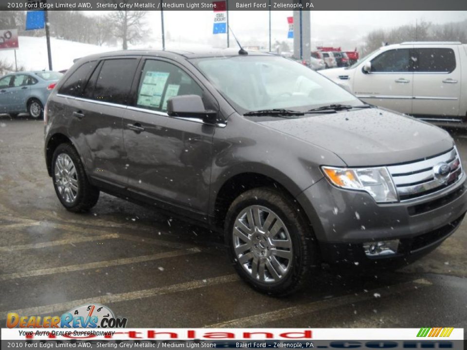 2010 Ford Edge Limited AWD Sterling Grey Metallic / Medium Light Stone Photo #4