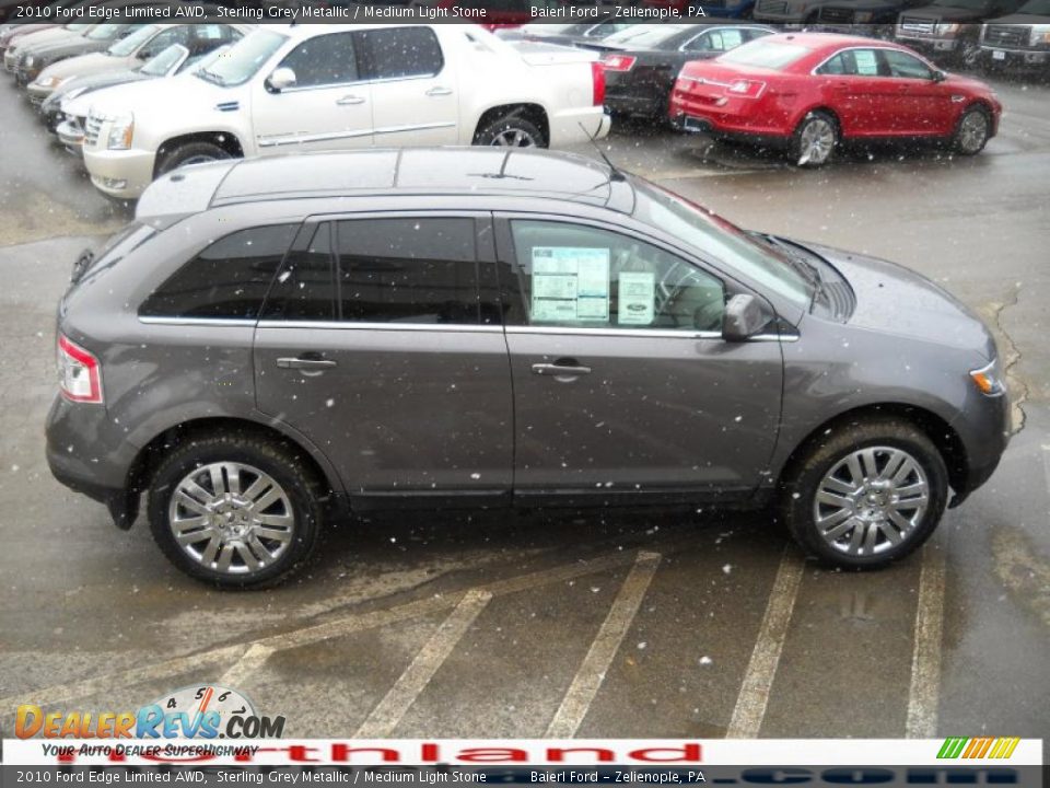 2010 Ford Edge Limited AWD Sterling Grey Metallic / Medium Light Stone Photo #5