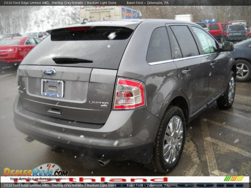 2010 Ford Edge Limited AWD Sterling Grey Metallic / Medium Light Stone Photo #6