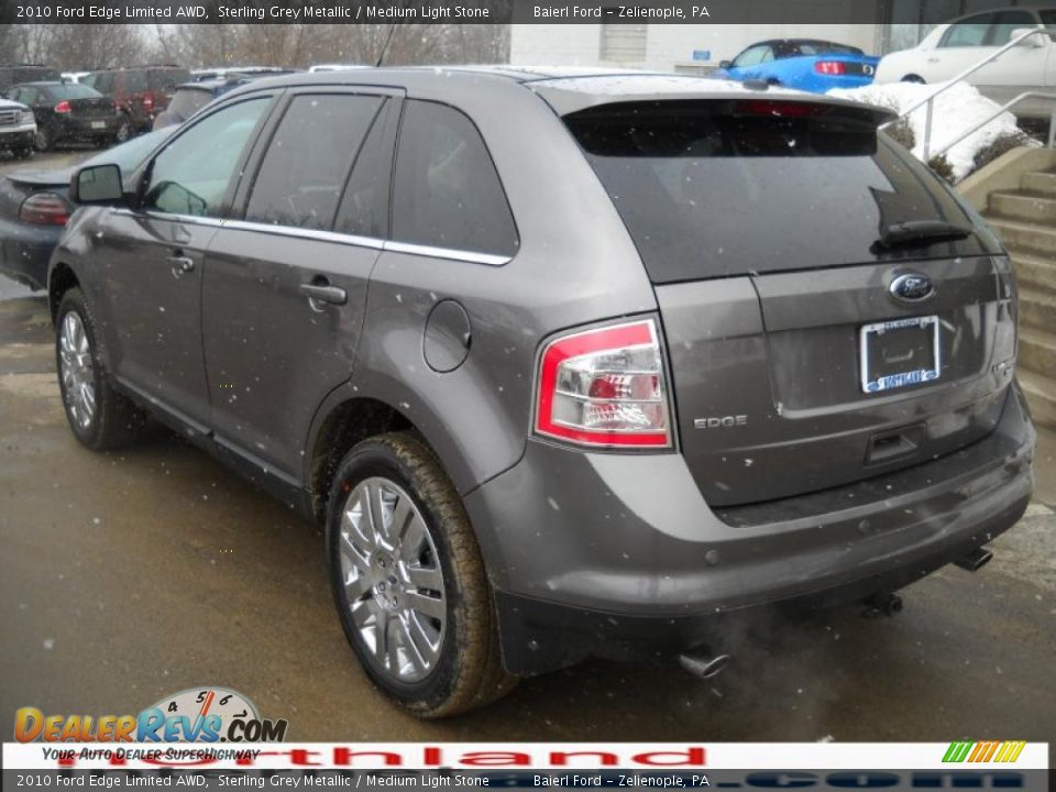 2010 Ford Edge Limited AWD Sterling Grey Metallic / Medium Light Stone Photo #8