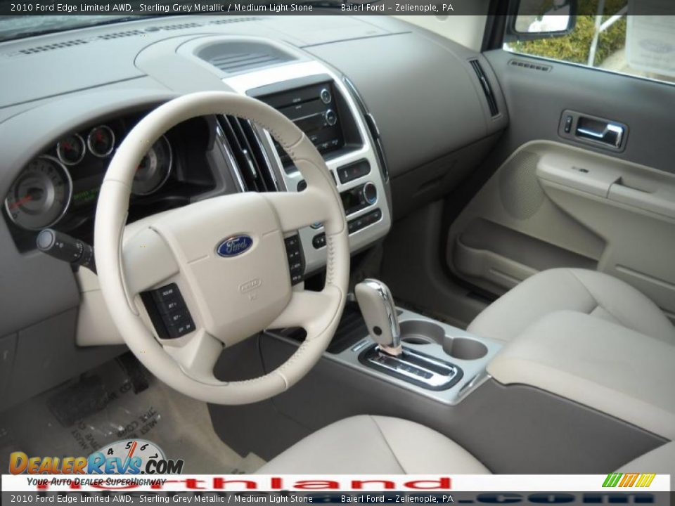 2010 Ford Edge Limited AWD Sterling Grey Metallic / Medium Light Stone Photo #10
