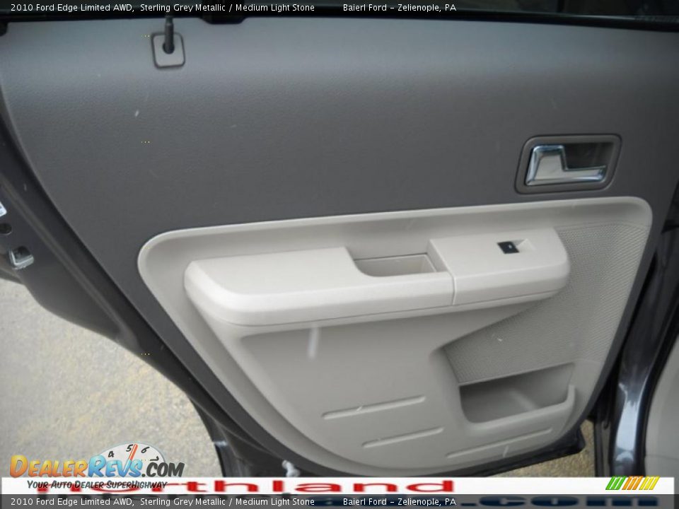 2010 Ford Edge Limited AWD Sterling Grey Metallic / Medium Light Stone Photo #12