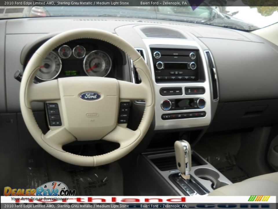 2010 Ford Edge Limited AWD Sterling Grey Metallic / Medium Light Stone Photo #13