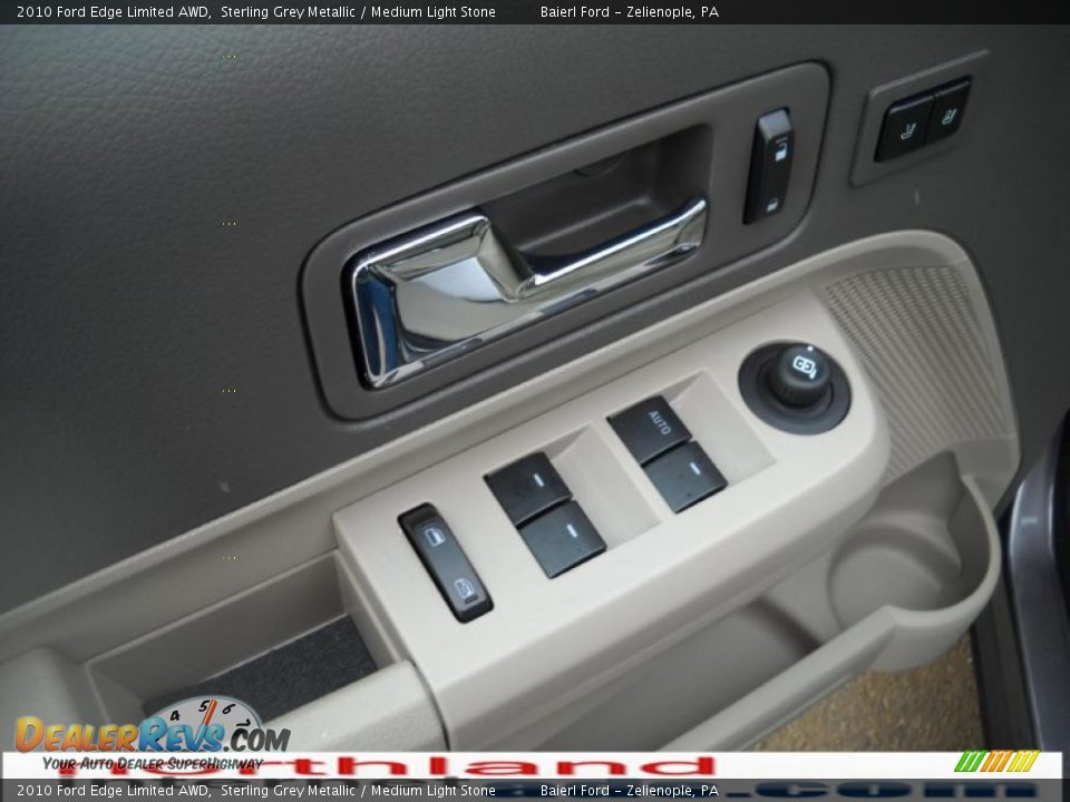 2010 Ford Edge Limited AWD Sterling Grey Metallic / Medium Light Stone Photo #15