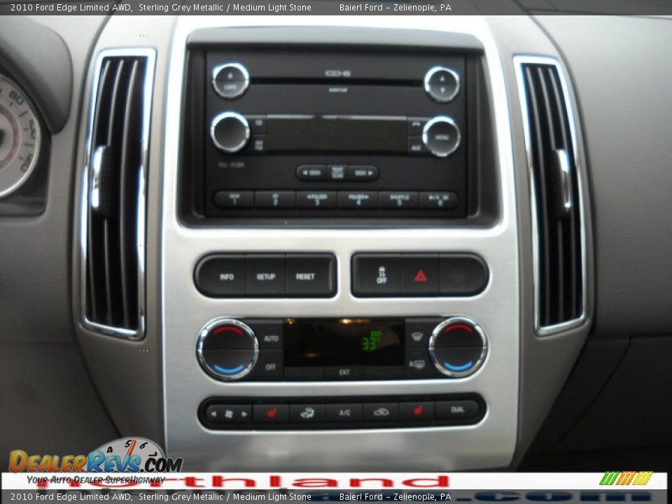 2010 Ford Edge Limited AWD Sterling Grey Metallic / Medium Light Stone Photo #17