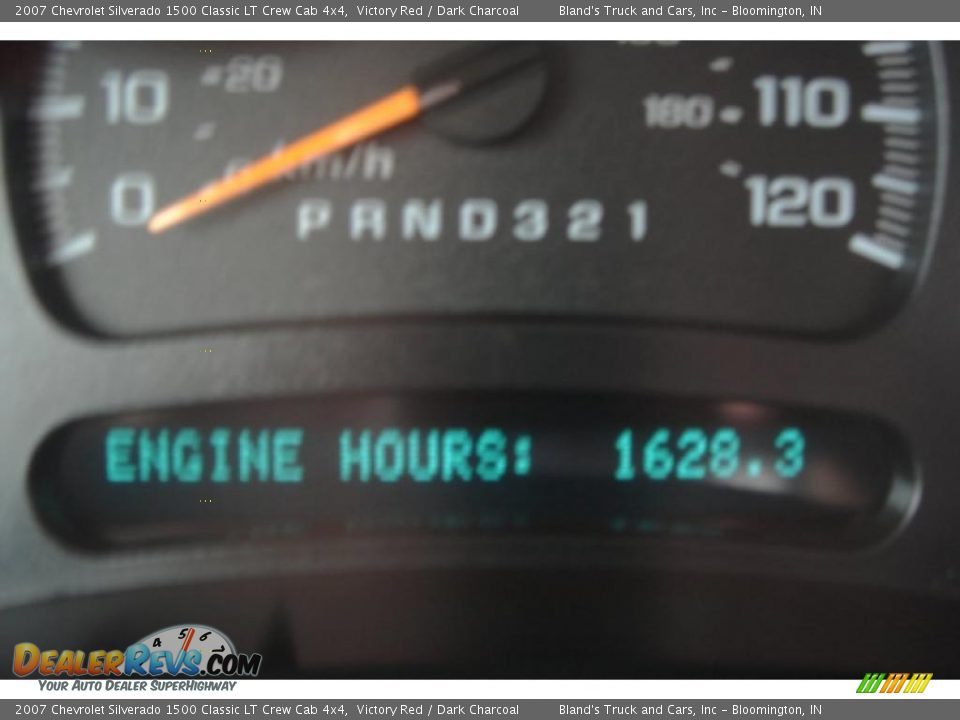2007 Chevrolet Silverado 1500 Classic LT Crew Cab 4x4 Victory Red / Dark Charcoal Photo #26