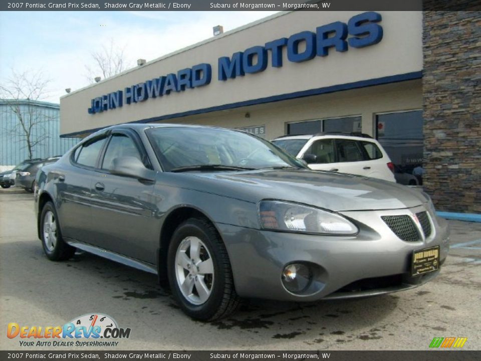 2007 Pontiac Grand Prix Sedan Shadow Gray Metallic / Ebony Photo #1